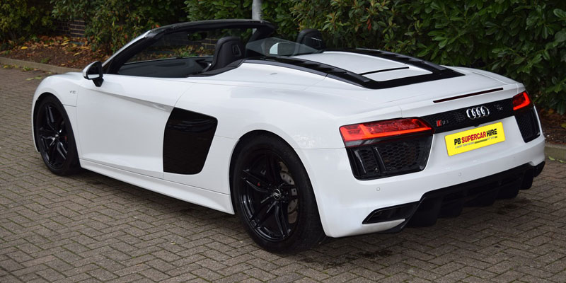 Audi R8 supercar hire